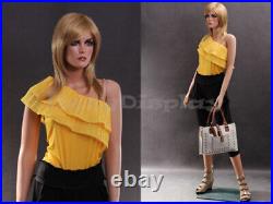 Pretty Female Fiberglass mannequin Dress Form Display #MZ-LISA2