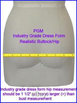 Professional Dress Form Ladies Collapsible Shoulders Full Body Size20