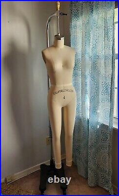 Professional Pro Female Working Dress Form Mannequin Full Size 4