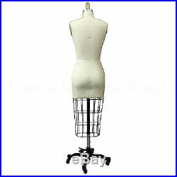 Professional Sewing Dress Form Size 6 Dressform Manequin, High Quality