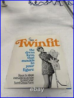 RARE Vtg Sears TwinFit Dressmaking Mannequin The Dress Form that moulds To You