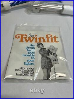 RARE Vtg Sears TwinFit Dressmaking Mannequin The Dress Form that mounds To You