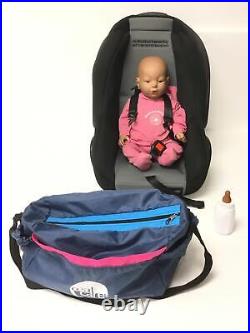 REALITY WORKS Real Care Baby II Plus Female Baby withCar Seat, Bottle, Bag, QTY