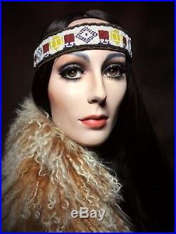 ROOTSTEIN CHER Female Mannequin Full Realistic Glass Eyes Vintage 70s Rare