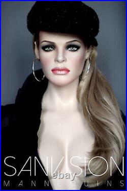 Rare EURODISPLAY female Mannequin Sexy SHOWGIRL Demi Schaufensterpuppe Realistic