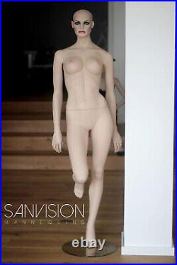 Rare EURODISPLAY female Mannequin Sexy SHOWGIRL Demi Schaufensterpuppe Realistic