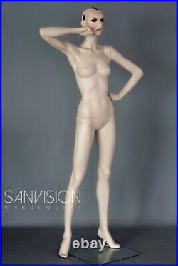 Rare ROOTSTEIN vintage female Mannequin KIM HARRIS Schaufensterpuppe Model Doll