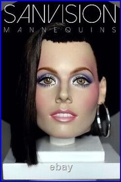 Rare Vintage HINDSGAUL Female Mannequin Head RENATA 1986 Schaufensterpuppe