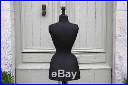 Rare WASP WAIST Antique French Mannequin, Stockman Dress Form, Tailor's Dummy