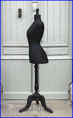 Rare WASP WAIST Antique French Mannequin, Stockman Dress Form, Tailor's Dummy