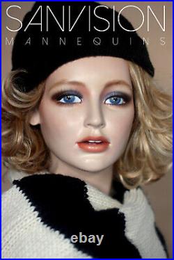 Rare vintage HINDSGAUL Teen YOUNG LOOK Mannequin TORSO bust Schaufensterpuppe