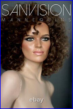 Rare vintage female Mannequin NEW JOHN NISSEN Schaufensterpuppe Model Doll used