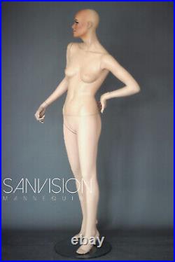 Rare vintage female Mannequin NEW JOHN NISSEN Schaufensterpuppe Model Doll used