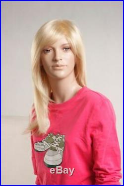 Realistic Female Girls Junior Pre-Teen Mannequin with Facial Details
