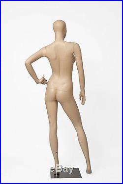 Realistic Female Mannequin, Includes Wig, Large Bust, Made of Fiberglass (lcy3)