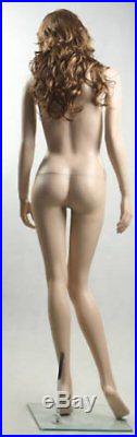 Realistic Female Mannequin, Includes Wig, Made of Fiberglass ROS1