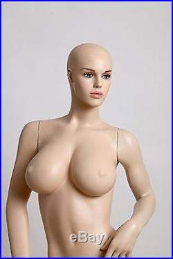 Realistic Female Mannequin, Includes Wig, Made of Fiberglass (lcy8)