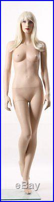 Realistic Female Mannequin, Includes Wig, Made of Fiberglass (may4)