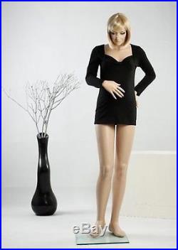 Realistic Female Mannequin, Includes Wig, Pregnant mode, Made of Fiberglass (w4)