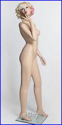 Realistic Female Mannequin Women Fashion Clothing Lifesize Display Skin Tone NEW