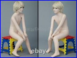 Realistic Kid Mannequin Sitting Pose #MZ-ITA4
