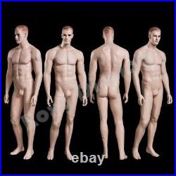 Realistic male mannequin with molded hair #MZ-WEN5