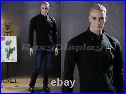 Realistic male mannequin with molded hair #MZ-WEN5
