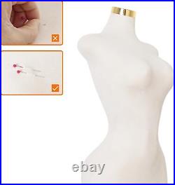 SHAREWIN Plump Dress Form Mannequin for Sewing, Sexy Maniquine Torso Stand