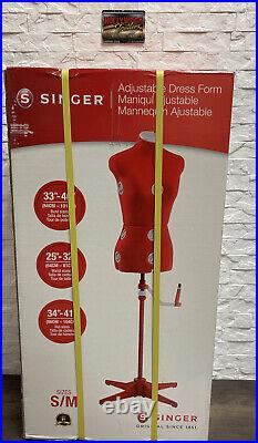 SINGER DF150SMRD Red Dress Forms Mannequin