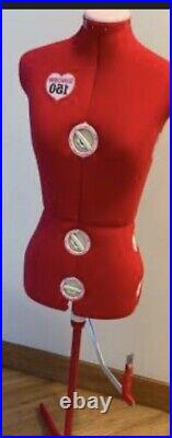 SINGER DF150SMRD Red Dress Forms Mannequin