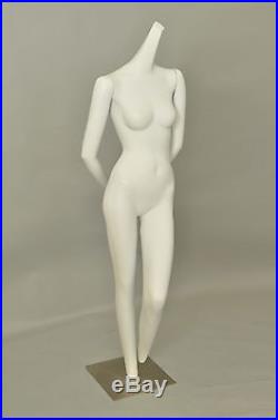 Saks Fifth Avenue Modern Modernist Fiberglass Female Mannequin Full Dress Form A