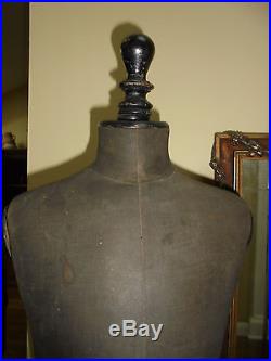Scarce Antique 19c French Stockman Childs Dress Form/ Mannequin Beautiful