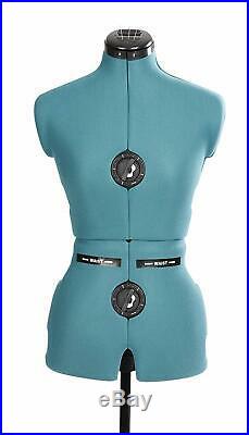 Seamstress Mannequin Adjustable Dress Form Professional Dressmaker Stand, Small