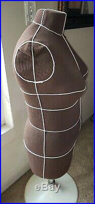 Seamstress Mannequin Dress Form Large Plus Size Adjustable Dressmaker Sewing