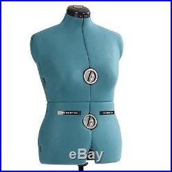 Seamstress Mannequin Torso Adjustable Tailors Dressmaking Dress Form Sewing M