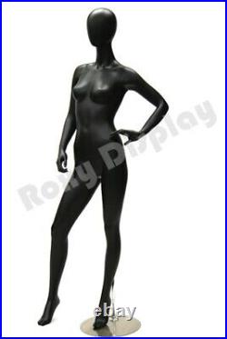 Semi-Matte Black Female mannequin Dress Form Display #MD-GF12BK2-S