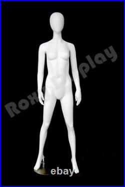 Semi-Matte white Female mannequin Dress Form Display #MD-GF11W2-S