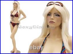 Sexy Big Bust Female Fiberglass Mannequin Dress form Display #MD-ACK1X