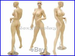 Sexy Big Bust Female Fiberglass mannequin Fleshtone Dress Form Display #MD-ACK3X
