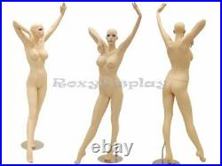 Sexy Big Bust Female Fiberglass mannequin Fleshtone Dress Form Display #MD-ACK6X