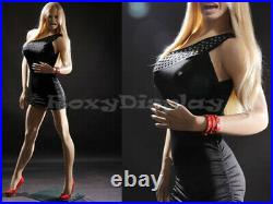 Sexy Big Bust Female Fiberglass mannequin Fleshtone Dress Form Display #MZ-VIS1