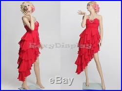Sexy Female Fiberglass Mannequin Marilyn Monroe Style Dress Form MONROE4-MZ