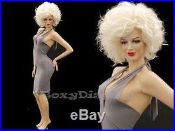 Sexy Female Fiberglass Mannequin Marilyn Monroe Style Dress Form #MZ-MONROE2