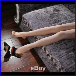 Sexy LIfelike Shoes Model Silicone Prop Female Leg Display Mannequin Foot Long