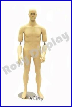 Short Version Male Flexible Mannequin Dress Form Display #MD-BC10