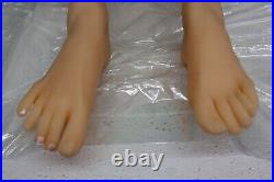 Silicone Foot Model Female Leg Mannequin LifeSize