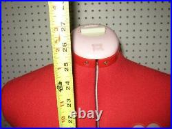 Singer 150 Adjustable Dress Form Mannequin Sewing Torso Upper Body Clothing Bust