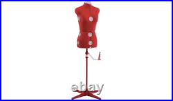 Singer Adjustable Dress Form, S/M Red