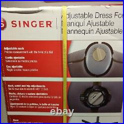 Singer Adjustable Dress Form Sized Medium/Large Fits Sizes 10-18