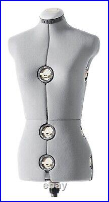 Singer Dress Form Adjustable Sizes DF151 G Chest Waist Hips New Old Stock 2010